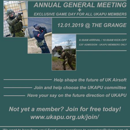 UKAPU AGM 2019 - Deposit